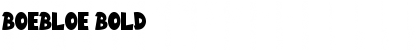Download Boebloe Bold Font Title Preview