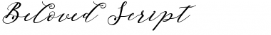 Download Beloved Script Regular Font Title Preview