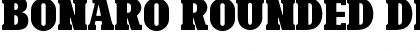 Download Bonaro Rounded Demo Rounded Font Title Preview