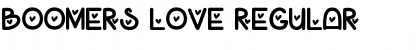 Download Boomers Love Regular Font Title Preview