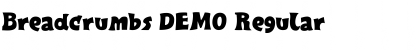 Download Breadcrumbs DEMO Regular Font Title Preview