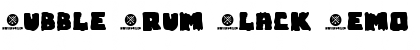 Download Bubble Frum Black Demo Regular Font Title Preview