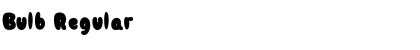 Download Bulb Regular Font Title Preview