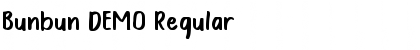 Download Bunbun DEMO Regular Font Title Preview