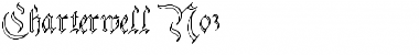 Download Charterwell No3 Regular Font Title Preview