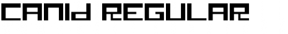 Download Canid Regular Font Title Preview