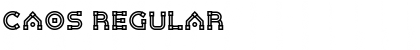 Download Caos Regular Font Title Preview
