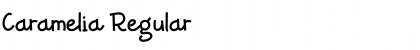Download Caramelia Regular Font Title Preview