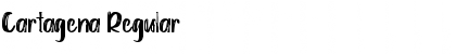 Download Cartagena Regular Font Title Preview