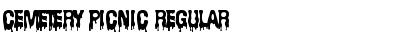 Download Cemetery Picnic Regular Font Title Preview