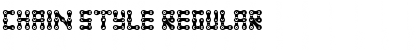 Download Chain Style Regular Font Title Preview