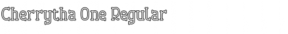 Download Cherrytha One Regular Font Title Preview