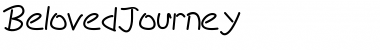 Download BelovedJourney Regular Font Title Preview