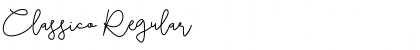 Download Classico Regular Font Title Preview
