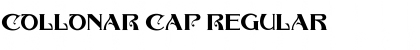Download COLLONAR CAP Regular Font Title Preview