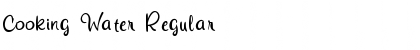 Download Cooking Water Regular Font Title Preview