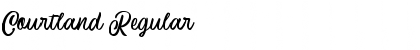 Download Courtland Regular Font Title Preview