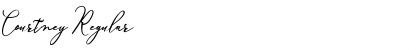 Download Courtney Regular Font Title Preview