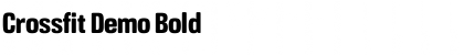 Download Crossfit Demo Bold Font Title Preview