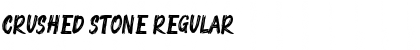 Download Crushed Stone Regular Font Title Preview