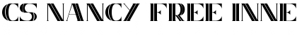 Download CS Nancy Free Inner Regular Font Title Preview