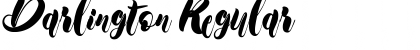 Download Darlington Regular Font Title Preview