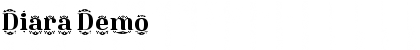 Download Diara Demo Font Title Preview