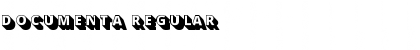 Download Documenta Regular Font Title Preview
