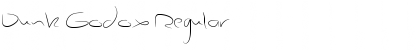 Download Dunk Godox Regular Font Title Preview