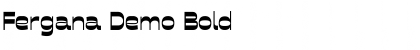 Download Fergana Demo Bold Font Title Preview