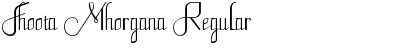 Download Fhoota Mhorgana Regular Font Title Preview