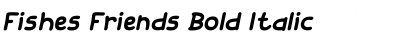Download Fishes Friends Bold Italic Font Title Preview