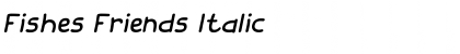Download Fishes Friends Italic Font Title Preview