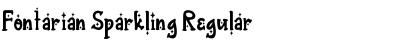 Download Fontarian Sparkling Regular Font Title Preview
