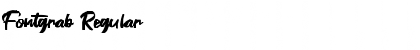Download Fontgrab Regular Font Title Preview
