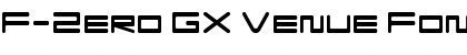 Download F-Zero GX Venue Font SemLt Regular Font Title Preview