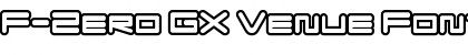 Download F-Zero GX Venue Font Outlines Regular Font Title Preview