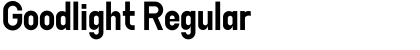 Download Goodlight Regular Font Title Preview