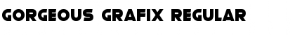Download Gorgeous Grafix Regular Font Title Preview