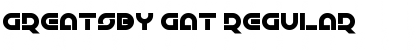 Download Greatsby Gat Regular Font Title Preview