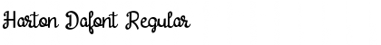 Download Harton Dafont Regular Font Title Preview
