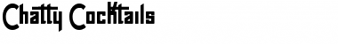 Download Chatty Cocktails Regular Font Title Preview