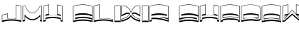 Download JMH Elixir Shadow Regular Font Title Preview