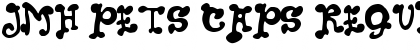 Download JMH PETS CAPS Regular Font Title Preview