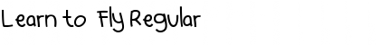 Download Learn to  Fly Regular Font Title Preview