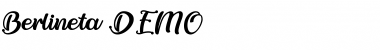 Download Berlineta DEMO Regular Font Title Preview