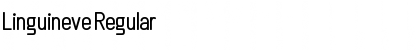 Download Linguineve Regular Font Title Preview