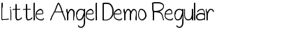 Download Little Angel Demo Regular Font Title Preview