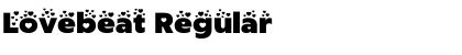 Download Lovebeat Regular Font Title Preview