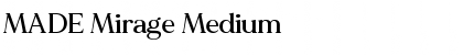 Download MADE Mirage Medium Font